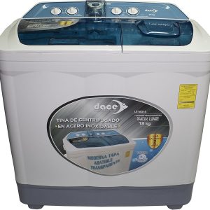 LAVADORA DACE 18 KG 2 TINAS SEMI AUTOMÁTICA