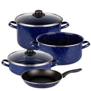 BATERIA EKCO  6 PIEZAS PELTRE