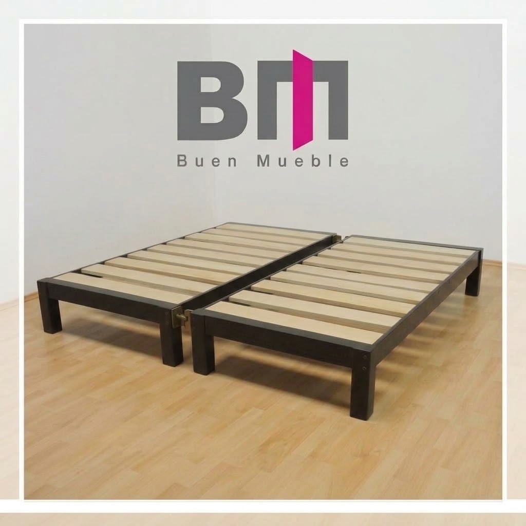 BASE DE MADERA ECONOMICA KING SIZE