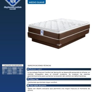 COLCHON SPRING AIR  ARAMIS QUEEN SIZE