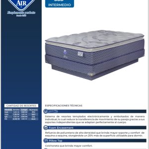 COLCHON SPING AIR DOVER QUEEN SIZE