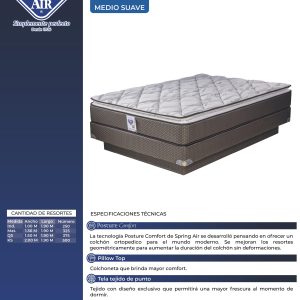 COLCHÓN SPRING AIR FLEMING INDIVIDUAL