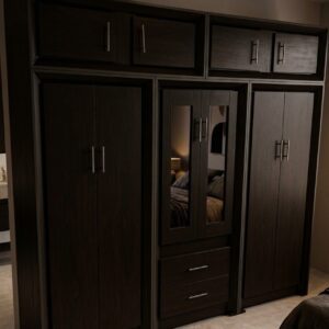 CLOSET GOLIAT 2.35 MTS CHOCOLATE